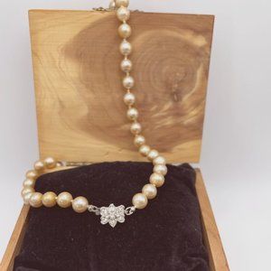 Vintage Marvella Pearl Necklace